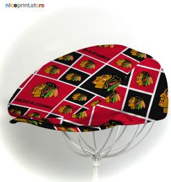Chicago Blackhawks NHL Jeff Cap, Driving Cap, Golf Cap M04 (Head size can be adjusted)