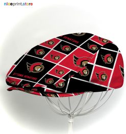 Ottawa Senators NHL Jeff Cap, Driving Cap, Golf Cap M04 (Head size can be adjusted)