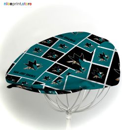 San Jose Sharks NHL Jeff Cap, Driving Cap, Golf Cap M04 (Head size can be adjusted)