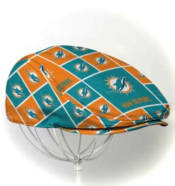 Miami Dolphins NFL Jeff Cap, Driving Cap, Golf Cap M04 (Head size can be adjusted)