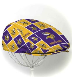 Minnesota Vikings NFL Jeff Cap, Driving Cap, Golf Cap M04 (Head size can be adjusted)