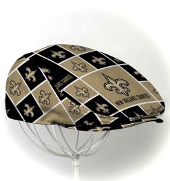 New Orleans Saints NFL Jeff Cap, Driving Cap, Golf Cap M04 (Head size can be adjusted)