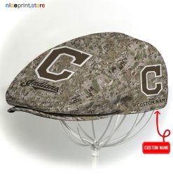 Cleveland Indians MLB Jeff Cap,  MLB Driving Cap,  MLB Golf Cap M15 (Head size can be adjusted)