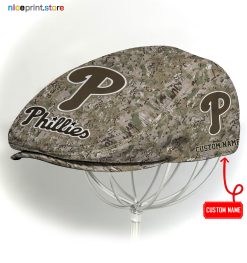 Philadelphia Phillies MLB Jeff Cap,  MLB Driving Cap,  MLB Golf Cap M15 (Head size can be adjusted)