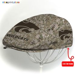 Kansas State Wildcats NCAA Jeff Cap, NCAA Driving Cap, NCAA Golf Cap 15 (Head size can be adjusted)