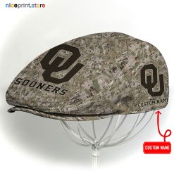 Oklahoma Sooners NCAA Jeff Cap, NCAA Driving Cap, NCAA Golf Cap 15 (Head size can be adjusted)