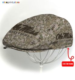 Ole Miss Rebels NCAA2 Jeff Cap, NCAA Driving Cap, NCAA Golf Cap M15 (Head size can be adjusted)
