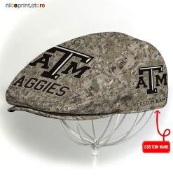 Texas AM Aggies NCAA2 Jeff Cap, NCAA Driving Cap, NCAA Golf Cap M15 (Head size can be adjusted)