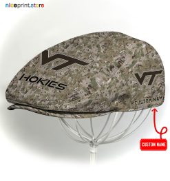 Virginia Tech Hokies NCAA2 Jeff Cap, NCAA Driving Cap, NCAA Golf Cap M15 (Head size can be adjusted)