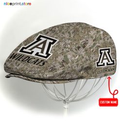A Wildcats NCAA3 Jeff Cap, NCAA Driving Cap, NCAA Golf Cap M15 (Head size can be adjusted)