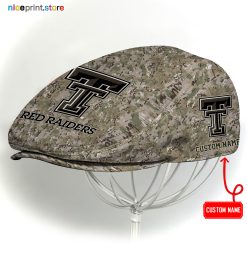 Texas Tech Red Raiders NCAA3 Jeff Cap, NCAA Driving Cap, NCAA Golf Cap M15 (Head size can be adjusted)