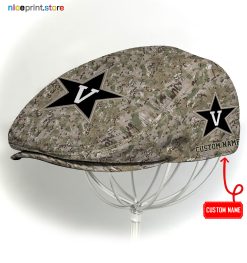 V Commodores NCAA3 Jeff Cap, NCAA Driving Cap, NCAA Golf Cap M15 (Head size can be adjusted)