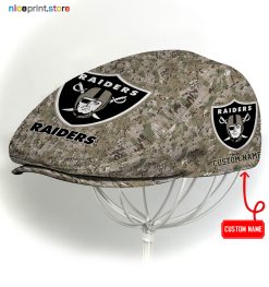 Las Vegas Raiders NFL Jeff Cap, NFL Driving Cap, NFL Golf Cap M15 (Head size can be adjusted)