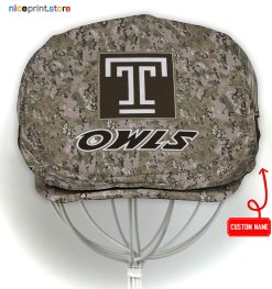 Temple Owls NCAA4 Jeff Cap, NCAA Driving Cap, NCAA Golf Cap M15 (Head size can be adjusted)