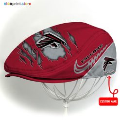 Atlanta Falcons NFL Flat cap, NFL Jeff Cap, NFL Driving Cap, NFL Golf Cap Q22 (Head size can be adjusted)