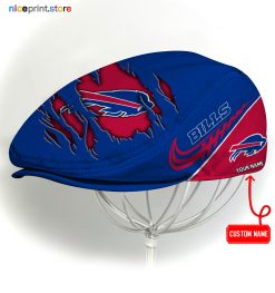 Buffalo Bills NFL Flat cap, NFL Jeff Cap, NFL Driving Cap, NFL Golf Cap Q22 (Head size can be adjusted)