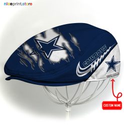 Dallas Cowboys NFL Flat cap, NFL Jeff Cap, NFL Driving Cap, NFL Golf Cap Q22 (Head size can be adjusted)