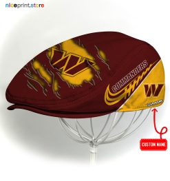 Washington Commanders NFL Flat cap, NFL Jeff Cap, NFL Driving Cap, NFL Golf Cap Q22 (Head size can be adjusted)