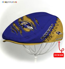 Baltimore Ravens NFL Flat cap, NFL Jeff Cap, NFL Driving Cap, NFL Golf Cap Q11