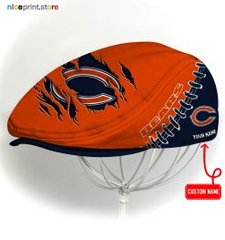 Chicago Bears NFL Flat cap, NFL Jeff Cap, NFL Driving Cap, NFL Golf Cap Q11
