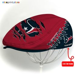 Houston Texans NFL Flat cap, NFL Jeff Cap, NFL Driving Cap, NFL Golf Cap Q11