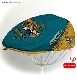 Jacksonville Jaguars NFL Flat cap, NFL Jeff Cap, NFL Driving Cap, NFL Golf Cap Q11