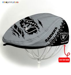 Las Vegas Raiders NFL Flat cap, NFL Jeff Cap, NFL Driving Cap, NFL Golf Cap Q11