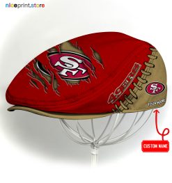 San Francisco 49ers NFL Flat cap, NFL Jeff Cap, NFL Driving Cap, NFL Golf Cap Q11