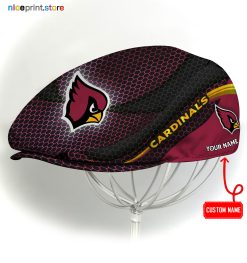 Arizona Cardinals NFL Flat cap, NFL Jeff Cap, NFL Driving Cap, NFL Golf Cap A33 (Head size can be adjusted)