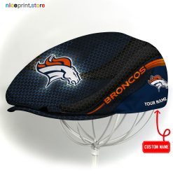 Denver Broncos NFL Flat cap, NFL Jeff Cap, NFL Driving Cap, NFL Golf Cap A33 (Head size can be adjusted)