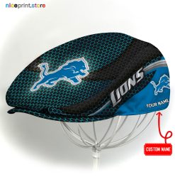 Detroit Lions NFL Flat cap, NFL Jeff Cap, NFL Driving Cap, NFL Golf Cap A33 (Head size can be adjusted)