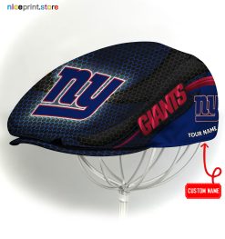 New York Giants NFL Flat cap, NFL Jeff Cap, NFL Driving Cap, NFL Golf Cap A33 (Head size can be adjusted)