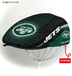 New York Jets NFL Flat cap, NFL Jeff Cap, NFL Driving Cap, NFL Golf Cap A33 (Head size can be adjusted)