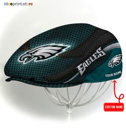 Philadelphia Eagles NFL Flat cap, NFL Jeff Cap, NFL Driving Cap, NFL Golf Cap A33 (Head size can be adjusted)