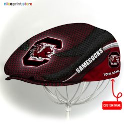 South Carolina Gamecocks NCAA Flat Cap, NCAA Jeff Cap, NCAA Driving Cap M33 (Head size can be adjusted)