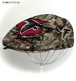 Atlanta Falcons NFL x Hunting Flat cap, NFL Jeff Cap, NFL Driving Cap M34 (Head size can be adjusted)