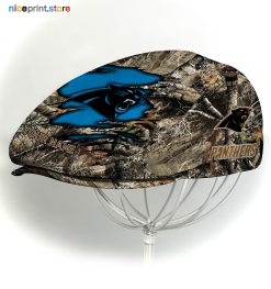 Carolina Panthers NFL x Hunting Flat cap, NFL Jeff Cap, NFL Driving Cap M34 (Head size can be adjusted)