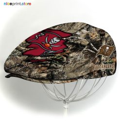 Tampa Bay Buccaneers NFL x Hunting Flat cap, NFL Jeff Cap, NFL Driving Cap M34 (Head size can be adjusted)