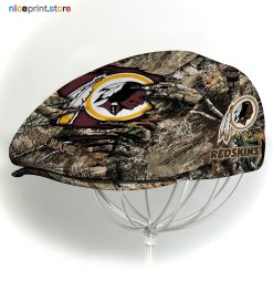 Washington Redskins NFL x Hunting Flat cap, NFL Jeff Cap, NFL Driving Cap M34 (Head size can be adjusted)