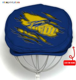 Toledo Rockets NCAA4 Flat Cap, NCAA Jeff Cap, NCAA Driving Cap Q22 (Head size can be adjusted)