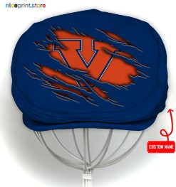 Virginia Cavaliers NCAA4 Flat Cap, NCAA Jeff Cap, NCAA Driving Cap Q22 (Head size can be adjusted)