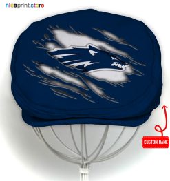 Nevada Wolf Pack NCAA4 Flat Cap, NCAA Jeff Cap, NCAA Driving Cap Q22 (Head size can be adjusted)