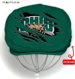 Ohio Bobcats NCAA4 Flat Cap, NCAA Jeff Cap, NCAA Driving Cap Q22 (Head size can be adjusted)
