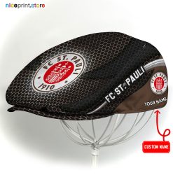 FC St. Pauli Bundesliga Flat cap, Jeff Cap, Driving Cap, Golf Cap Q33