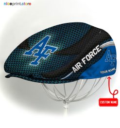 Air Force Falcons NCAA4 Flat Cap, NCAA Jeff Cap, NCAA Driving Cap M33 (Head size can be adjusted)