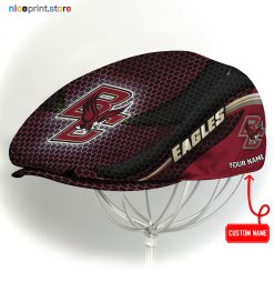 Boston College Eagles NCAA4 Flat Cap, NCAA Jeff Cap, NCAA Driving Cap M33 (Head size can be adjusted)