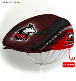 Northern Illinois Huskies NCAA2 Flat Cap, NCAA Jeff Cap, NCAA Driving Cap M33 (Head size can be adjusted)
