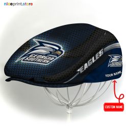 Georgia Southern Eagles NCAA4 Flat Cap, NCAA Jeff Cap, NCAA Driving Cap M33 (Head size can be adjusted)