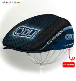 Old Dominion Monarchs NCAA4 Flat Cap, NCAA Jeff Cap, NCAA Driving Cap M33 (Head size can be adjusted)