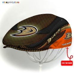 Anaheim Ducks NHL Jeff Cap, Driving Cap, Golf Cap M33 (Head size can be adjusted)